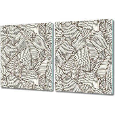 Coloray - 2x40x52 brązowe arkusze - Ochrona płyty grzewczej Coloray - 2x40x52 brązowe arkusze - Ochrona płyty grzewczej