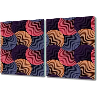 Coloray - Planche Verre Rose 2x40x52 - Deska do krojenia Coloray - Planche Verre Rose 2x40x52 - Deska do krojenia