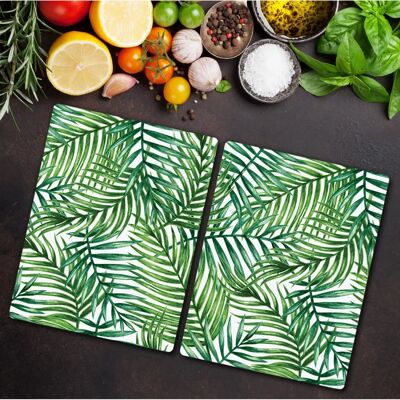 Coloray - Palmblatt Tropical - 2x40x52 cm - Deska do krojenia Coloray - Palmblatt Tropical - 2x40x52 cm - Deska do krojenia