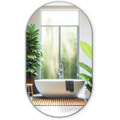 Coloray Model - Oval Shape Wall Mirror - 46x80 cm - Wall Mirror Coloray Model - Oval Shape Wall Mirror - 46x80 cm - Wall Mirror