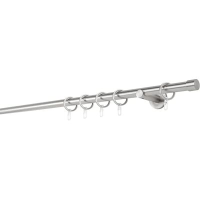 MYDECO 20mm Gardinenstange - Verstellbar, Silber MYDECO 20mm Gardinenstange - Verstellbar, Silber