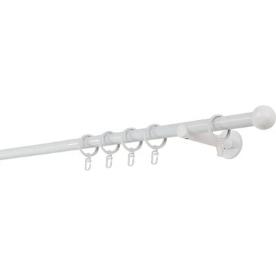 MYDECO 20mm Ball Gardinenstange 12cm - Wandmontage MYDECO 20mm Ball Gardinenstange 12cm - Wandmontage