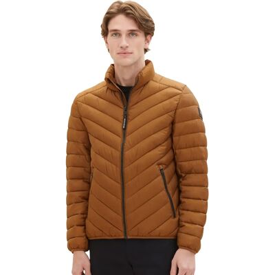 Tom Tailor Bruine Lichtgewichtjas - Jas Tom Tailor Bruine Lichtgewichtjas - Jas
