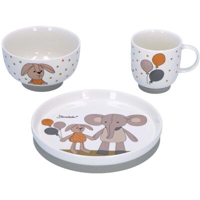 Sterntaler Eddy + Happy Kindergeschirr-Set - Bunt, 3-tlg. Sterntaler Eddy + Happy Kindergeschirr-Set - Bunt, 3-tlg.