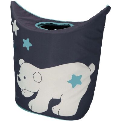 Sterntaler - 9662210 - Blå/Vit - 58x71x29 cm - Eisbär Elia - Toy storage Sterntaler - 9662210 - Blå/Vit - 58x71x29 cm - Eisbär Elia - Toy storage