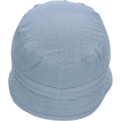 Sterntaler Baby Hut - Taille 47, Coton Biologique, Bleu - Chapeau bébé Sterntaler Baby Hut - Taille 47, Coton Biologique, Bleu - Chapeau bébé