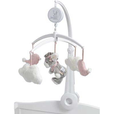 Sterntaler Baby Mobile Emmi Girl - Rosa & Grau Sterntaler Baby Mobile Emmi Girl - Rosa & Grau