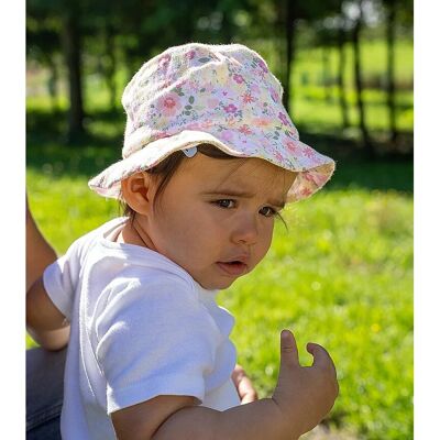 Sterntaler Baby Zonnehoed - Beige, Maat: 49 - Baby Zonnehoed Sterntaler Baby Zonnehoed - Beige, Maat: 49 - Baby Zonnehoed