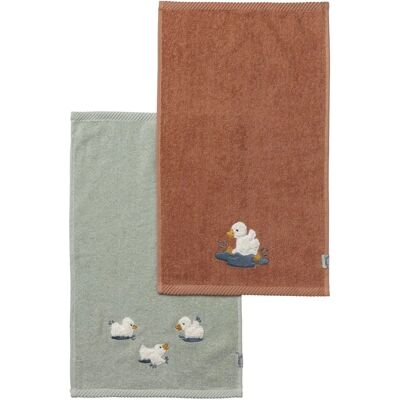 Sterntaler 7162417 - brun/grå - 30 x 50 cm - handduk Sterntaler 7162417 - brun/grå - 30 x 50 cm - handduk