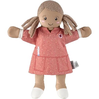Poupée à main d'infirmière Sterntaler - Figurine enfant - 34cm Poupée à main d'infirmière Sterntaler - Figurine enfant - 34cm