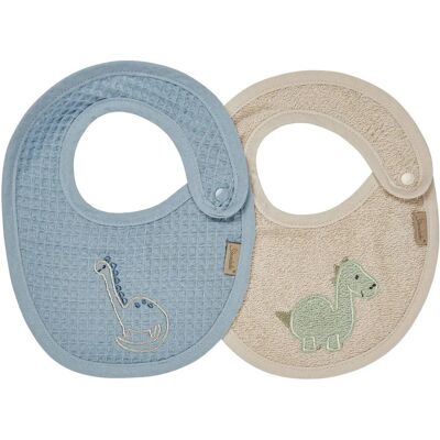 Bavoir bébé Sterntaler - Dino Rexi - Coton Bavoir bébé Sterntaler - Dino Rexi - Coton