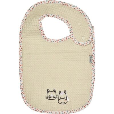 Bavoir bébé STERNTALER - Étanche, Réglable, Coton & Polyester Bavoir bébé STERNTALER - Étanche, Réglable, Coton & Polyester