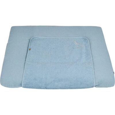 Sterntaler Dino Rexi Blau Waffelpiqué Wickelauflagebezug Sterntaler Dino Rexi Blau Waffelpiqué Wickelauflagebezug