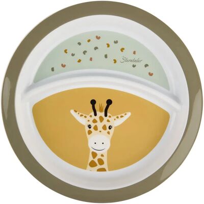 Sterntaler 6822530 Kinderbord - Safari, Baby, 22cm, groen, polypropyleen - Kinderservies Sterntaler 6822530 Kinderbord - Safari, Baby, 22cm, groen, polypropyleen - Kinderservies