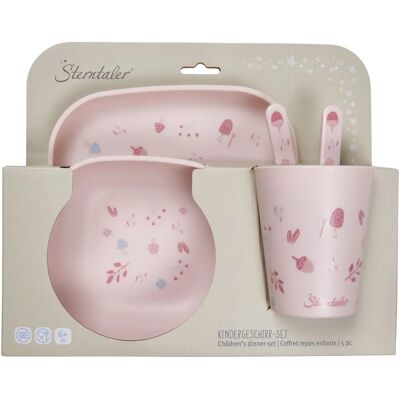 Sterntaler 6802572 Kleinkind-Geschirrset Pink - Kindergeschirr-Set Sterntaler 6802572 Kleinkind-Geschirrset Pink - Kindergeschirr-Set