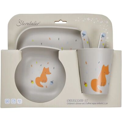 Sterntaler Graues Kleinkind-Geschirrset - Kleinkind-Geschirr-Set Sterntaler Graues Kleinkind-Geschirrset - Kleinkind-Geschirr-Set