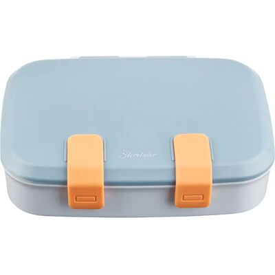 Sterntaler 6912575 Lunchbox - Robustes lebensmittelechtes Polypropylen, Blau, Orange Sterntaler 6912575 Lunchbox - Robustes lebensmittelechtes Polypropylen, Blau, Orange