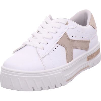 Tom Tailor - Plateau Sneaker - White - Size 37 EU - Shoes Tom Tailor - Plateau Sneaker - White - Size 37 EU - Shoes