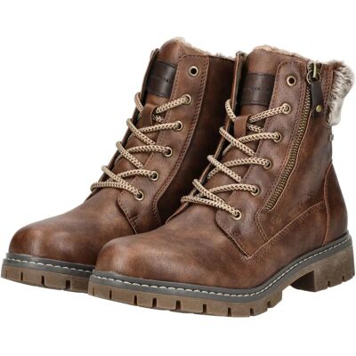 TOM TAILOR - Schnürstiefeletten - Braun - 38 EU - Shoes TOM TAILOR - Schnürstiefeletten - Braun - 38 EU - Shoes