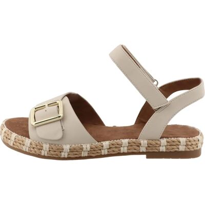 Sandalias de cuero sintético beige TOM TAILOR - Sandalias Sandalias de cuero sintético beige TOM TAILOR - Sandalias