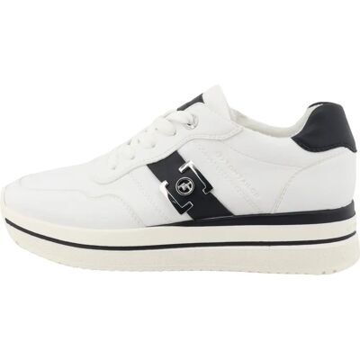 Sneaker Bianchi Silver Tom Tailor - Scarpe Sneaker Bianchi Silver Tom Tailor - Scarpe