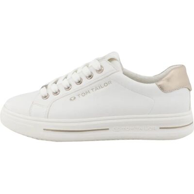 TOM TAILOR Zapatillas blancas - Zapatos casuales para mujer TOM TAILOR Zapatillas blancas - Zapatos casuales para mujer