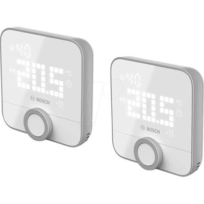 Bosch Smart Home Raumthermostat II 2er-Set - Temperatur & Luftfeuchte Bosch Smart Home Raumthermostat II 2er-Set - Temperatur & Luftfeuchte