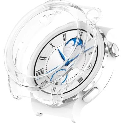 König 46mm Uhren Schutz Hülle - Transparent, Beige König 46mm Uhren Schutz Hülle - Transparent, Beige
