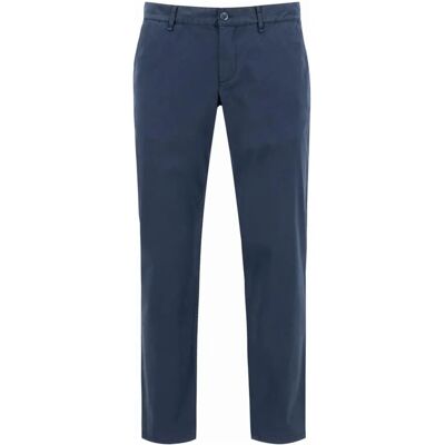 Alberto Lou Marine Slim-Fit Bomuld Chino Alberto Lou Marine Slim-Fit Bomuld Chino