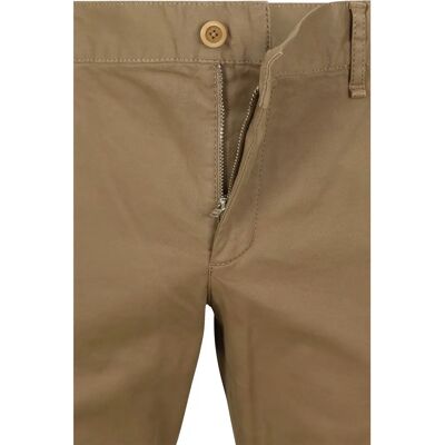 Alberto Lou Slim-Fit Chino Bukser - Beige - 97% Bomuld, 3% Elastan Alberto Lou Slim-Fit Chino Bukser - Beige - 97% Bomuld, 3% Elastan
