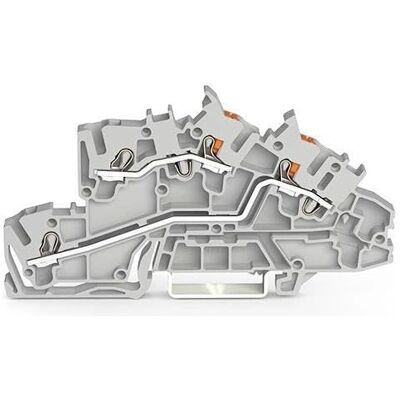 WAGO 2203-7542 Borne de etapa de instalación - 2,5 mm², gris WAGO 2203-7542 Borne de etapa de instalación - 2,5 mm², gris