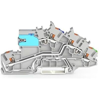 WAGO 2203-7641 - Installationsetagenklemme - Grau - 3 Potentialen WAGO 2203-7641 - Installationsetagenklemme - Grau - 3 Potentialen