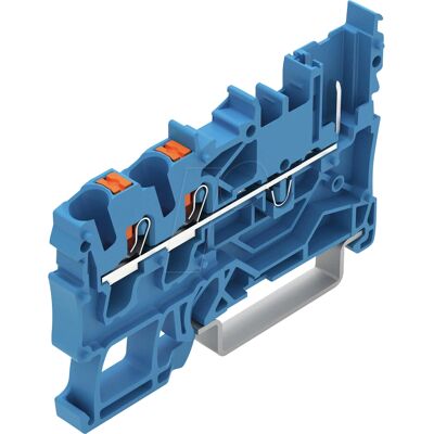 WAGO 2222-1304 - Terminal básico de 2 conductores/1 pin, con pulsador - Terminal WAGO 2222-1304 - Terminal básico de 2 conductores/1 pin, con pulsador - Terminal