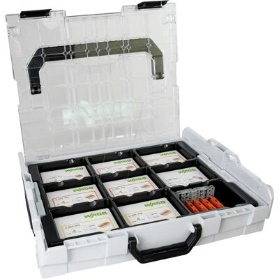 Set de bornes transparentes WAGO - Serie 221 - L-BOXX 102 Set de bornes transparentes WAGO - Serie 221 - L-BOXX 102
