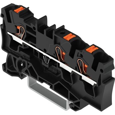 WAGO 2204-1305 - Bloque de paso de 3 conductores con pulsador - Componentes electrónicos WAGO 2204-1305 - Bloque de paso de 3 conductores con pulsador - Componentes electrónicos