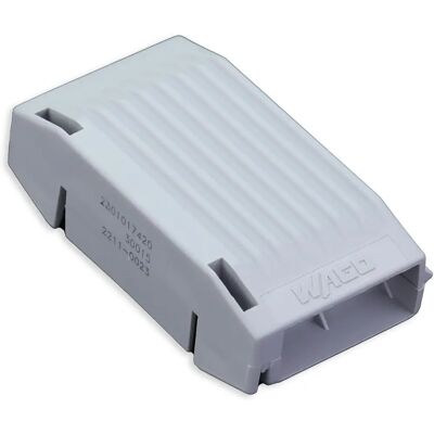 Wago 207-1372 - Gelbox IPX8 Serie 221 - Max. 4mm² - Grau Wago 207-1372 - Gelbox IPX8 Serie 221 - Max. 4mm² - Grau