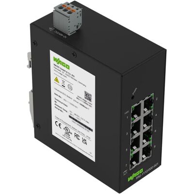 Wago 852-1112/000-001 - 8-Port Netzwerk Switch Wago 852-1112/000-001 - 8-Port Netzwerk Switch