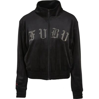 FUBU - Damen Collegejacke - schwarz - S - Jacket FUBU - Damen Collegejacke - schwarz - S - Jacket
