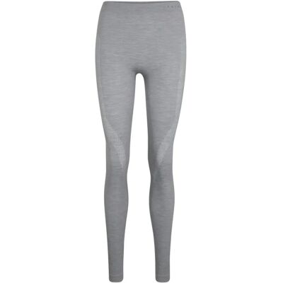Falke Lange Wool Tech Strumpfhose - Grau Heather - Funktionsunterwäsche Falke Lange Wool Tech Strumpfhose - Grau Heather - Funktionsunterwäsche