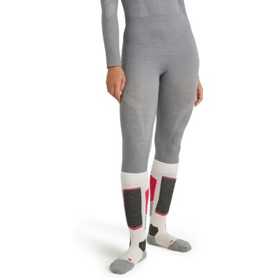 Falke 3/4 Wool Tech Strumpfhose - Grau Heather - Strumpfhose Falke 3/4 Wool Tech Strumpfhose - Grau Heather - Strumpfhose