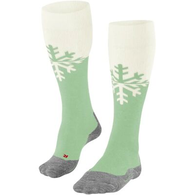Falke SK2 Intermediate Skiing Knee High Socks - Quiet Green - Leichte Skisocken Falke SK2 Intermediate Skiing Knee High Socks - Quiet Green - Leichte Skisocken