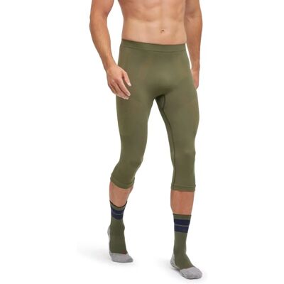 Falke XL 3/4 Tights Férfiak - Funkcionális aláöltözék - Zöld Falke XL 3/4 Tights Férfiak - Funkcionális aláöltözék - Zöld