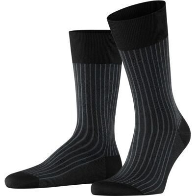 Falke Oxford Stripe Strumpor - Svart Mix - Strumpor Falke Oxford Stripe Strumpor - Svart Mix - Strumpor