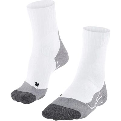 Falke Padelsocken - Weiß Grau Groß - Socken Falke Padelsocken - Weiß Grau Groß - Socken
