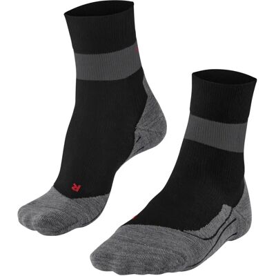 Chaussettes de course stabilisatrices à compression Falke RU - Noir - Publicité Chaussettes de course stabilisatrices à compression Falke RU - Noir - Publicité