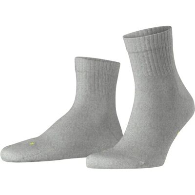 Falke Run Rib Chaussettes courtes - Gris clair - Chaussettes Falke Run Rib Chaussettes courtes - Gris clair - Chaussettes