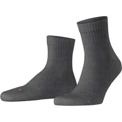 Falke Run Rib Chaussettes Courtes Unisex (16624) - gris foncé Falke Run Rib Chaussettes Courtes Unisex (16624) - gris foncé