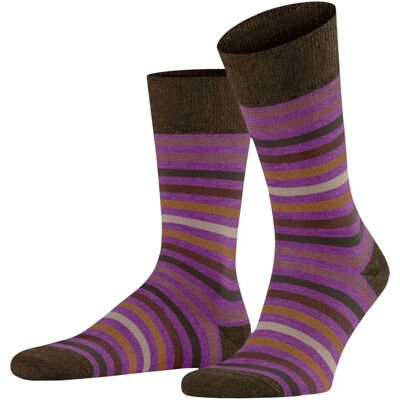 Falke Tinted Stripe Socks - Passion Lilac Small Falke Tinted Stripe Socks - Passion Lilac Small