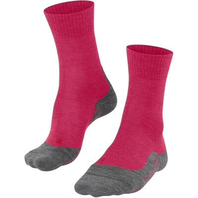 Chaussettes de randonnée Falke TK5 Wander - Rose Pink/Grey - Moyen Chaussettes de randonnée Falke TK5 Wander - Rose Pink/Grey - Moyen