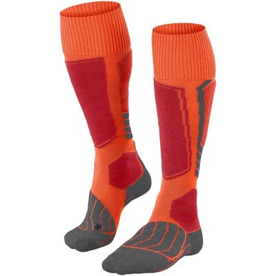 Calze da Sci Alte Falke SK1 Comfort - Arancione Flash - Calze da Sci Calze da Sci Alte Falke SK1 Comfort - Arancione Flash - Calze da Sci